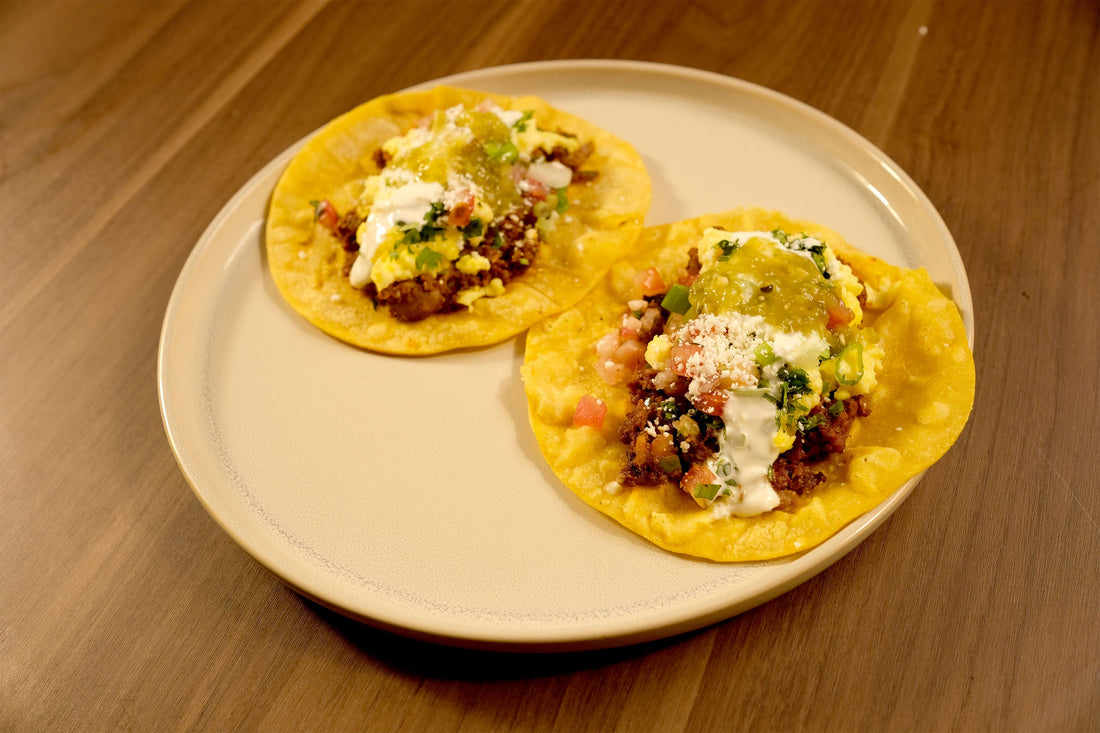 Gordon Ramsay–Inspired Breakfast Tacos