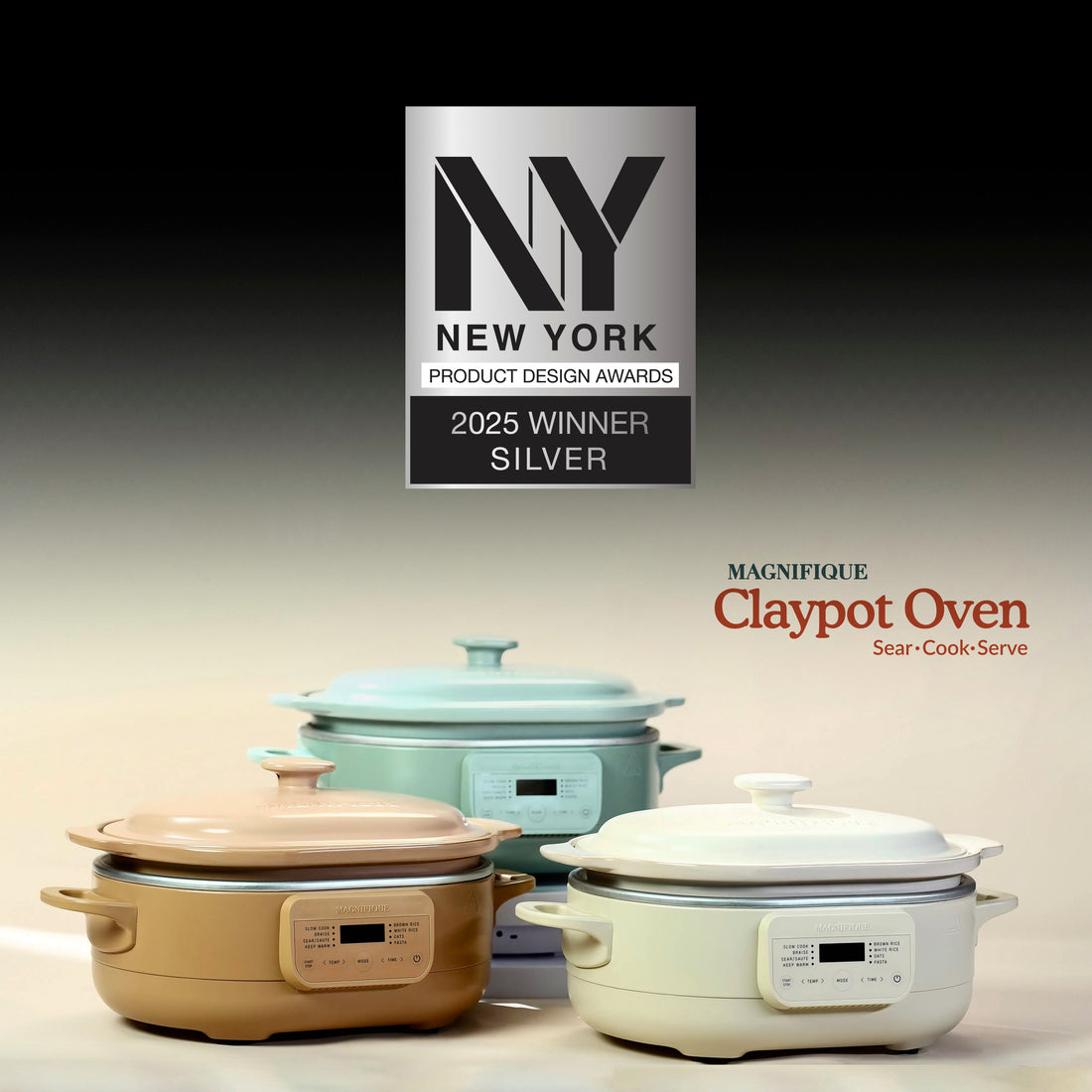 Claypot Oven Wins Silver: New York Product Design Awards!