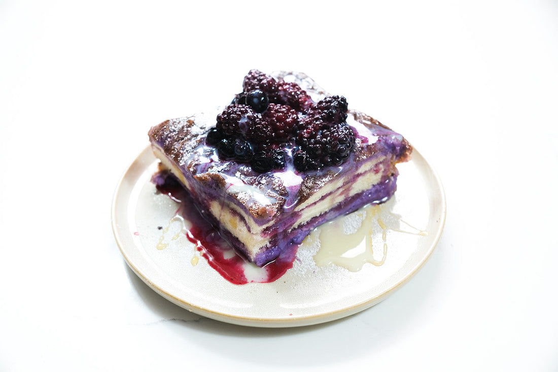 Ube Brick Toast