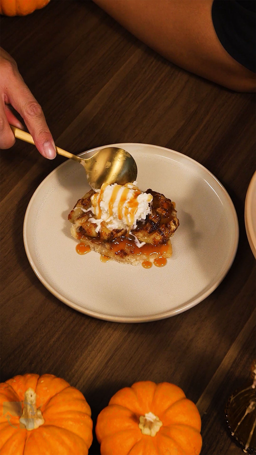 Jack Skellington Rustic Apple Galette