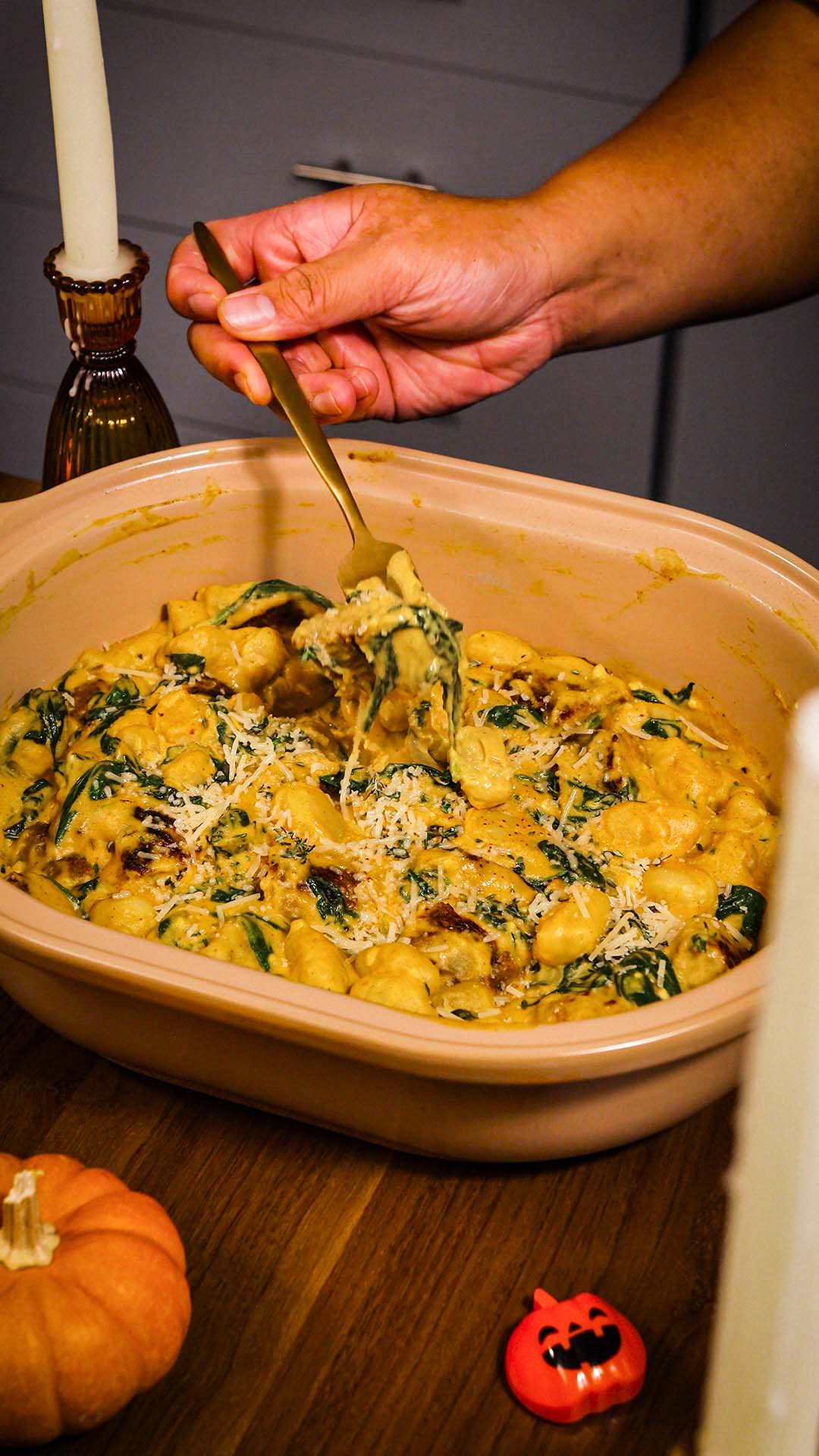 Pumpkin Gnocchi Soup