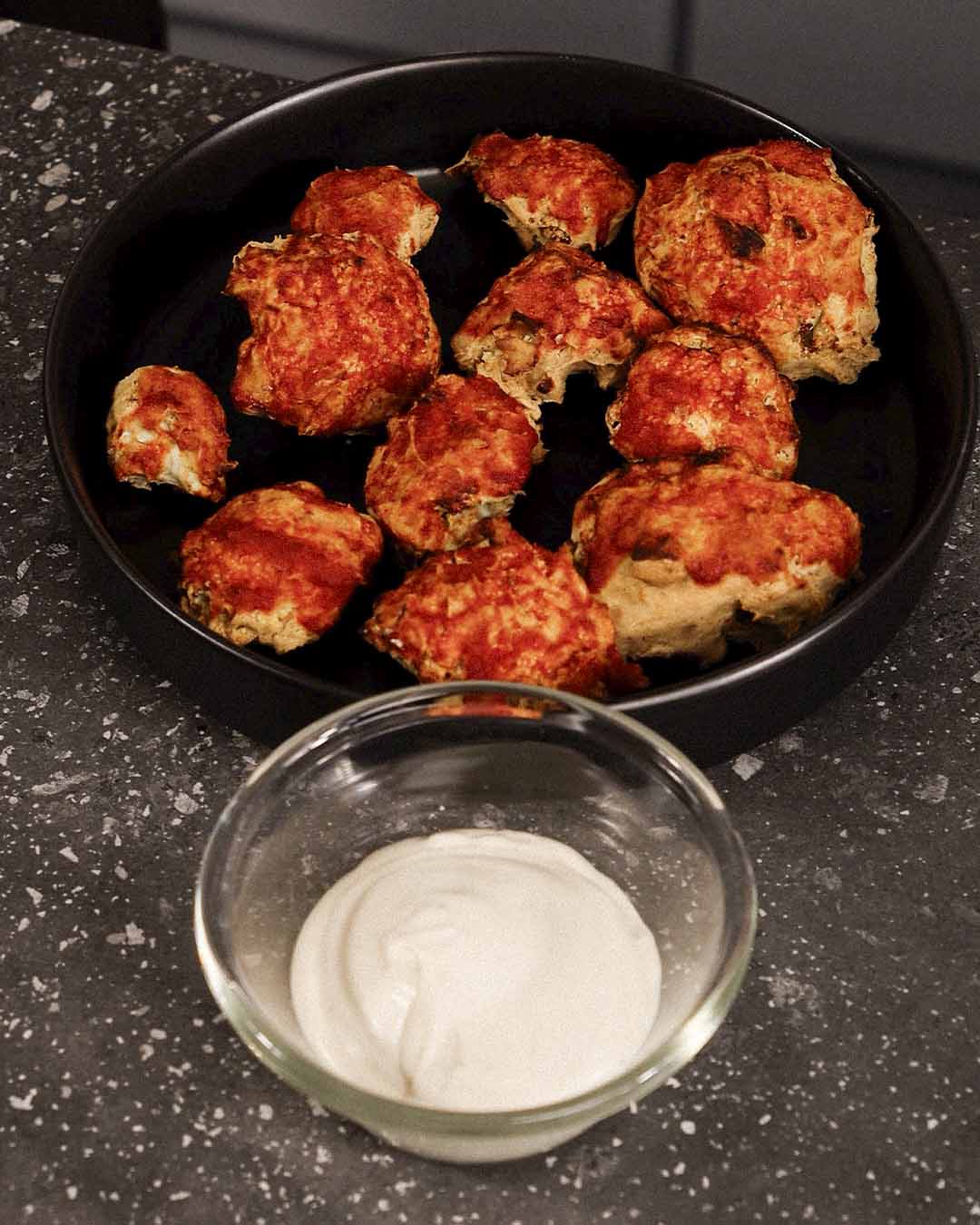 Air Crisper Cauliflower Buffalo Wings