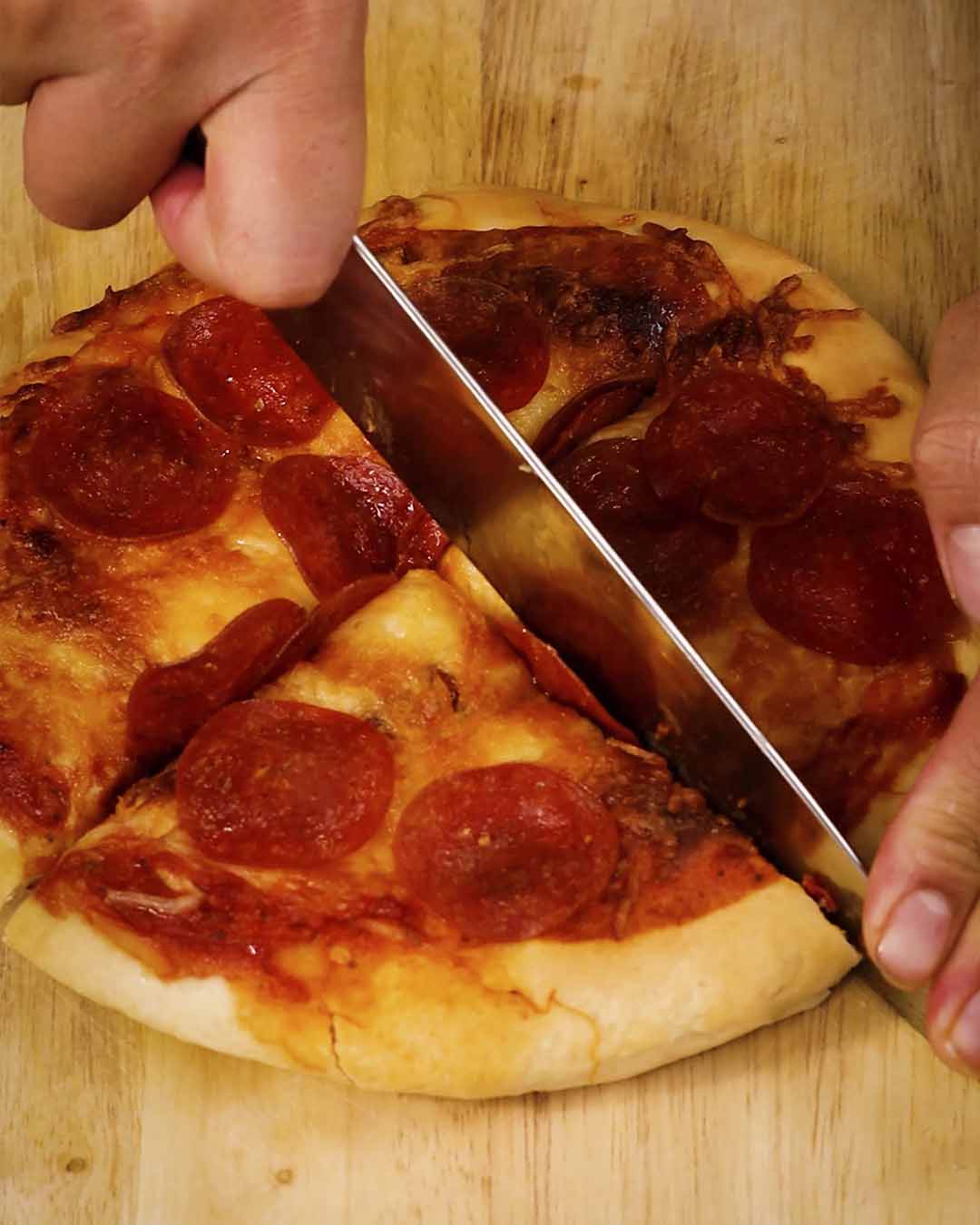 Combo Air Fryer Pepperoni Pizza