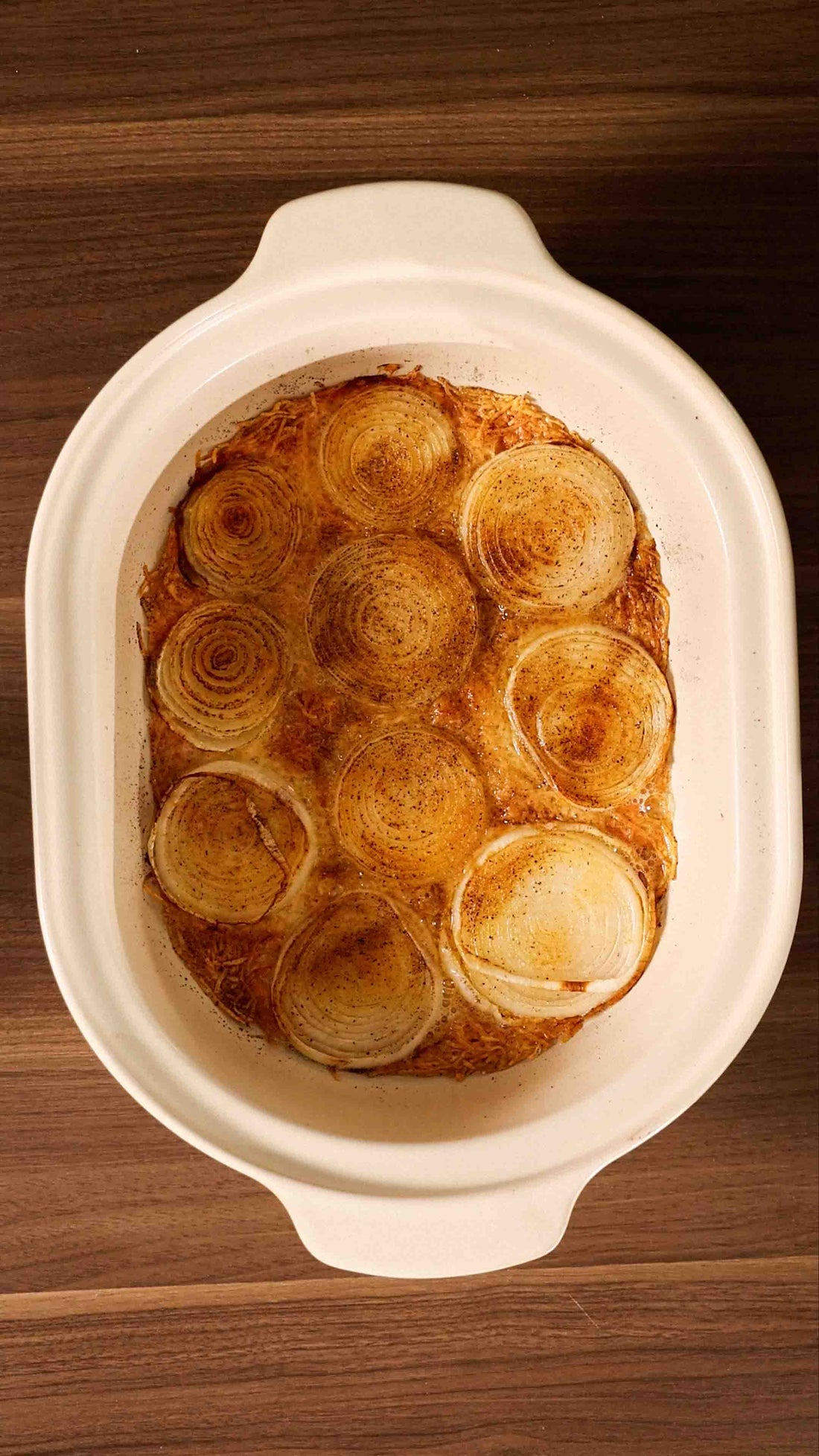 Crispy , cheesy, and golden Parmesan Onion Bites in the Casserole Claypot. 