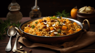 Autumn Harvest Rice Pilaf | Unique Fall Slow Cooker Recipe - Magnifique
