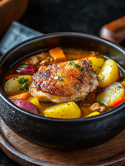 Chicken Vesuvio