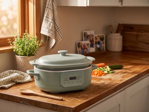 The Mother Chapter Features the Magnifique Claypot Multicooker in Its Non-Toxic Parenting Guide.