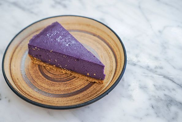 Claypot Ube Cheesecake