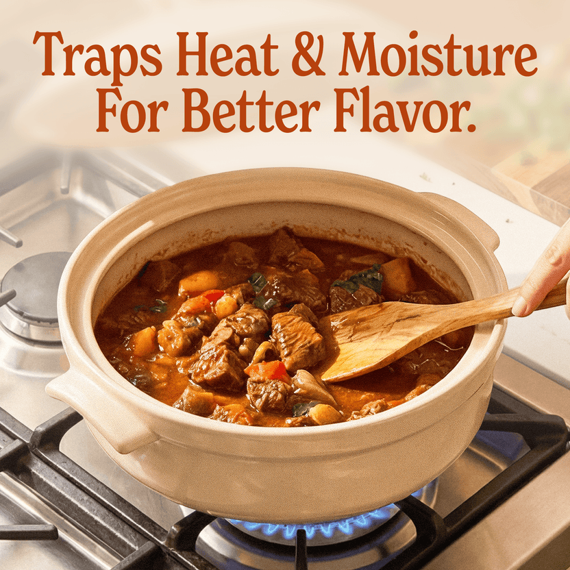 Non-Toxic Clay Cookware & Bakeware | The Flami Pot – Magnifique