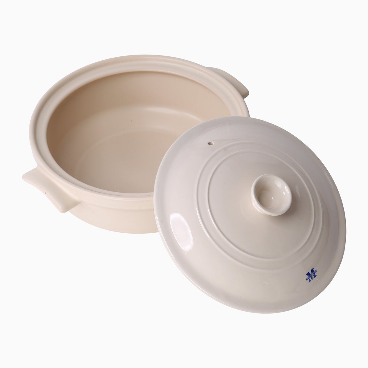 The Flami Pot handcrafted non-toxic cookware with lid, ideal for toxin-free cooking and chemical-free cooking.