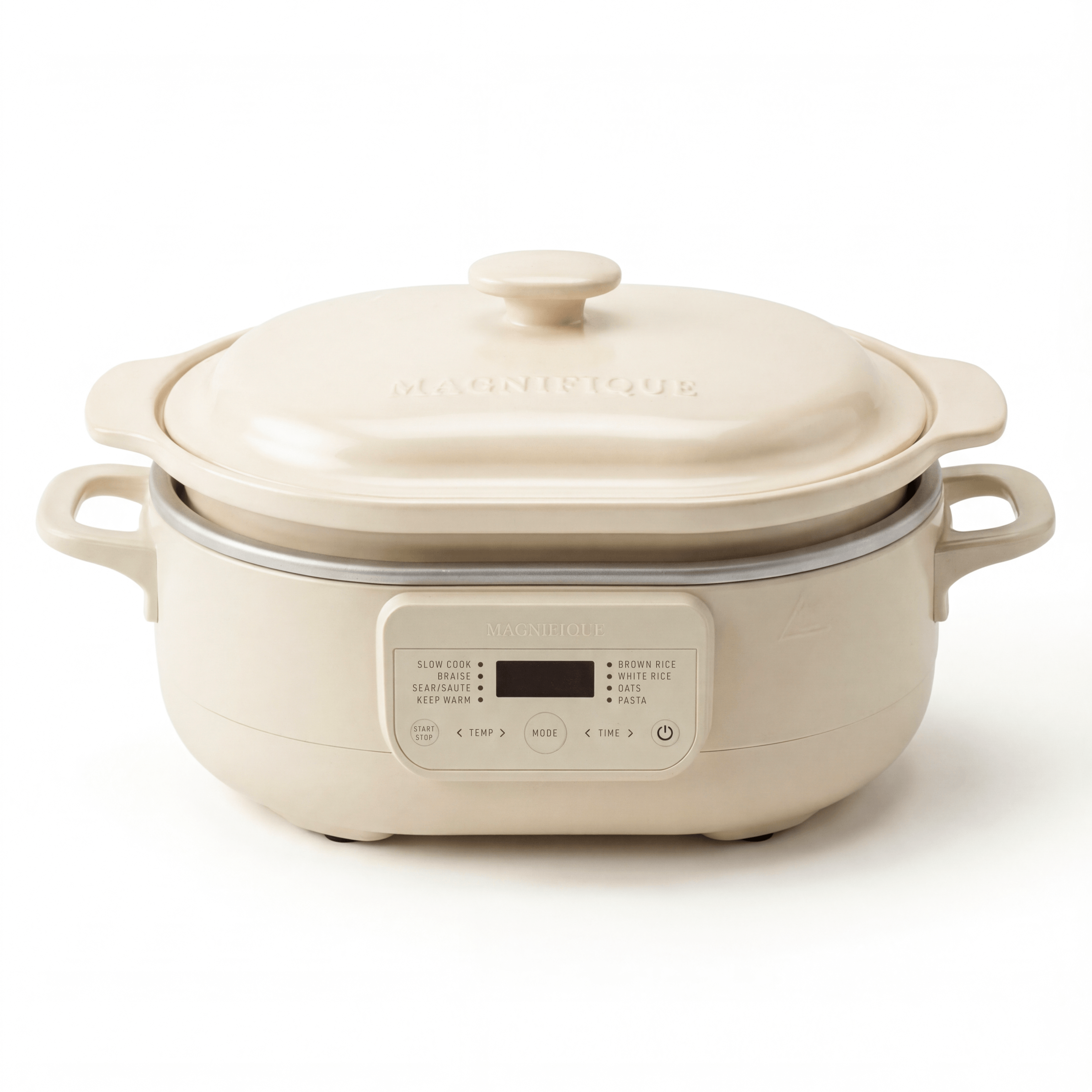 The Claypot Multi-Cooker 6 quart in Oatmeal