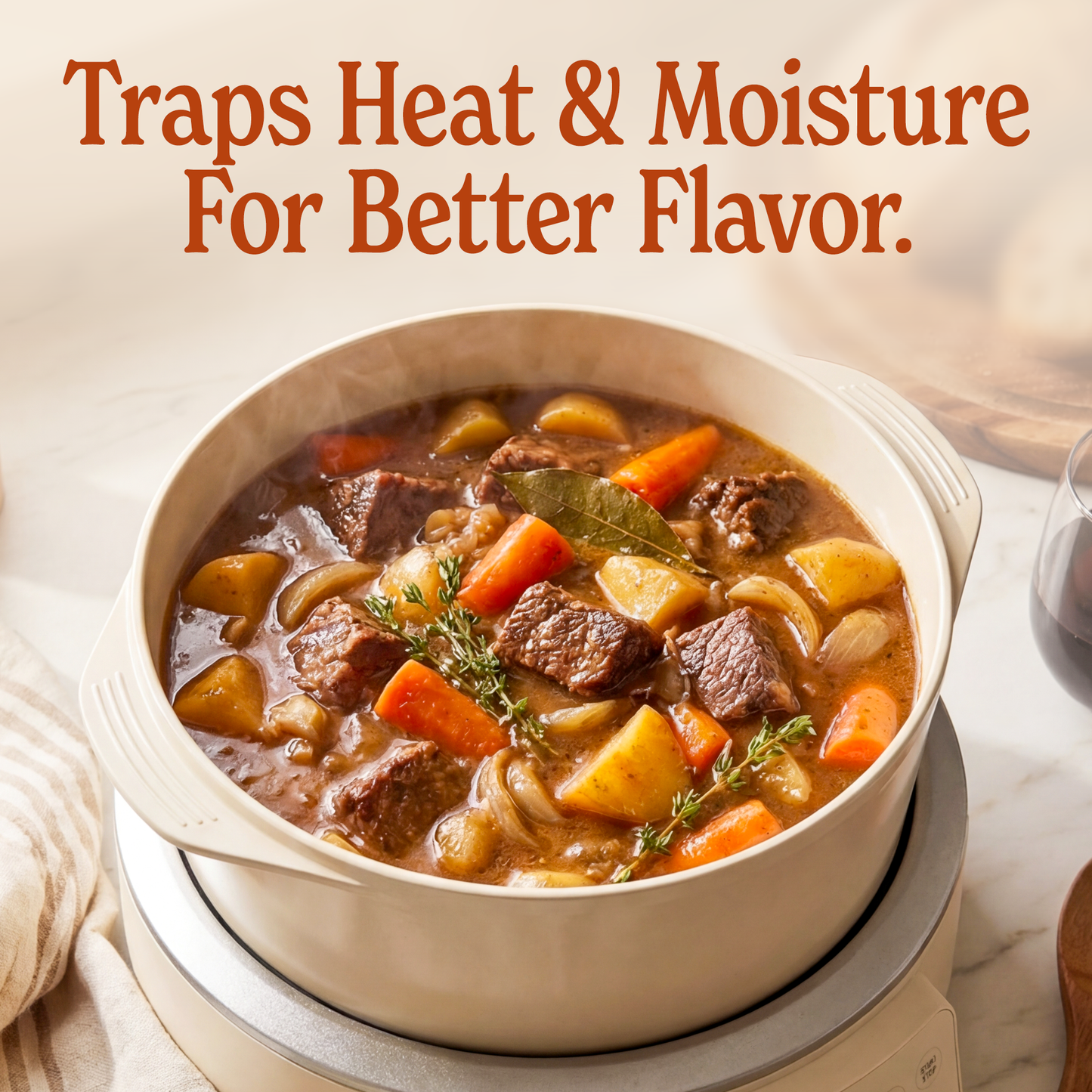 Round Claypot Multi-Cooker