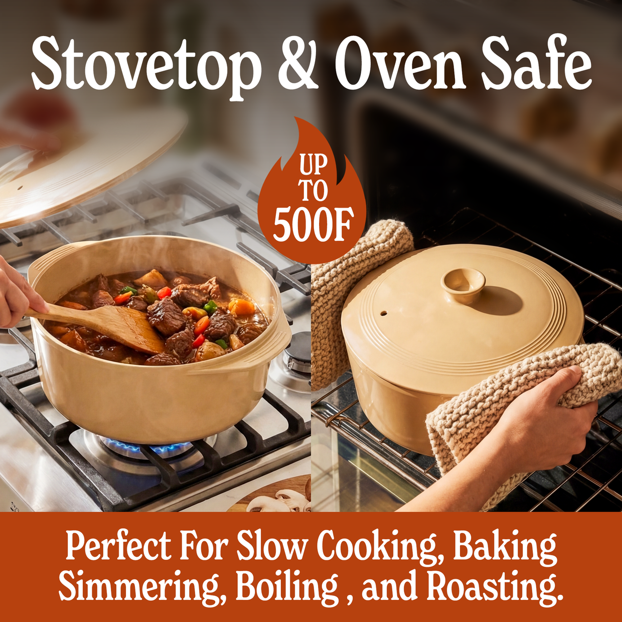 Round Claypot Multi-Cooker