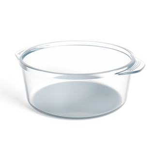 Glass Pot Multi-Cooker showcasing non-toxic glass design for versatile cooking.
