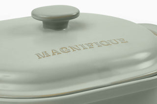 The Claypot: Pot & Lid Set, eco-friendly and non-toxic cookware for chemical-free cooking.