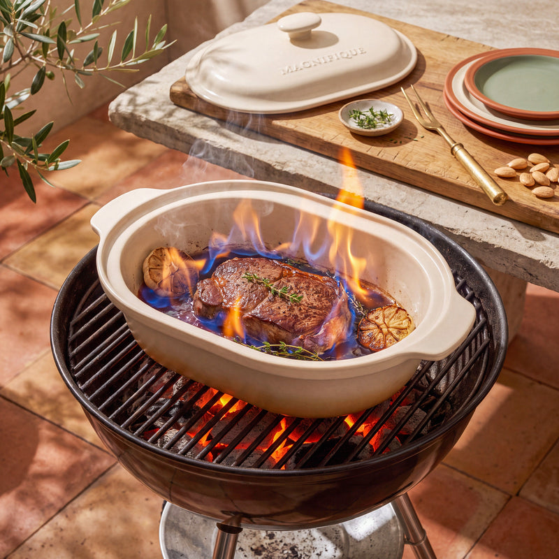 Stovetop & Oven Safe up to 750°F