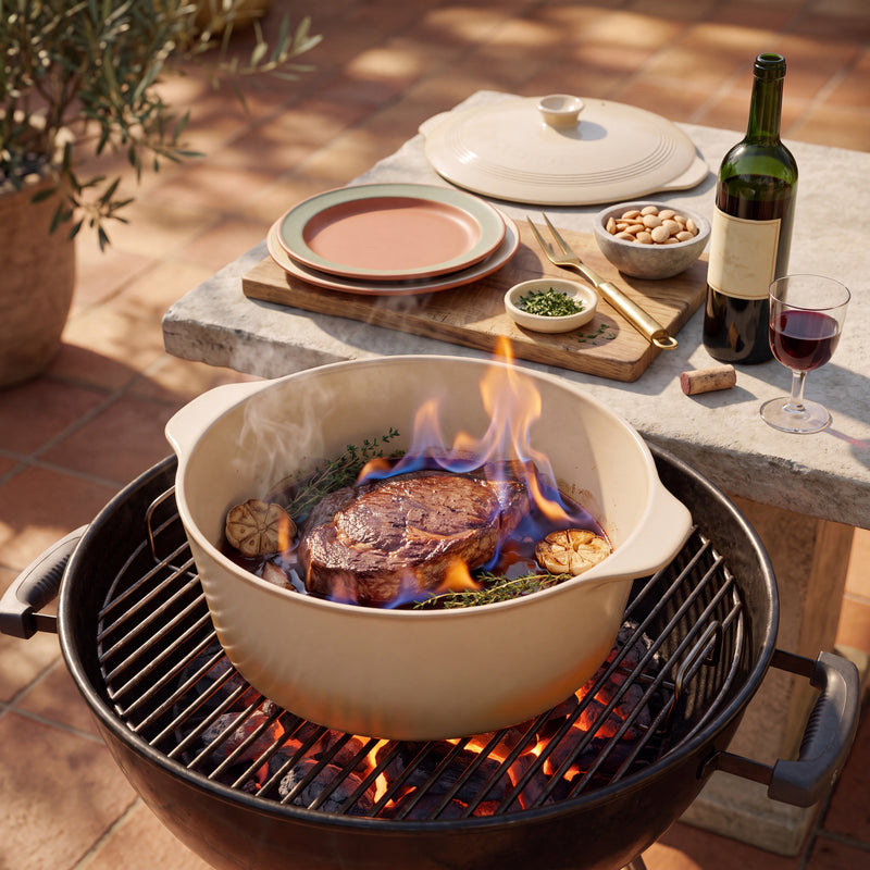 Stovetop & Oven Safe up to 750°F